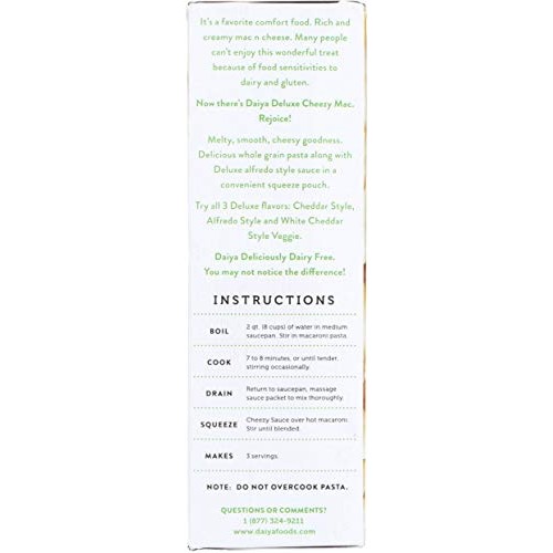 Daiya Deluxe Alfredo Style Cheesy Mac, 10.6 Oz