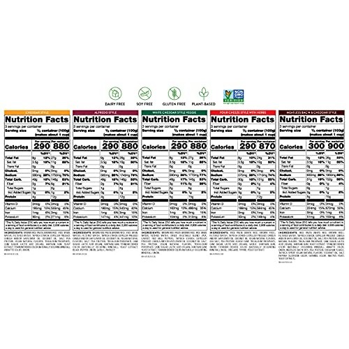 Daiya Variety Pack of Vegan Mac and Cheese, Mixed Flavors for th...