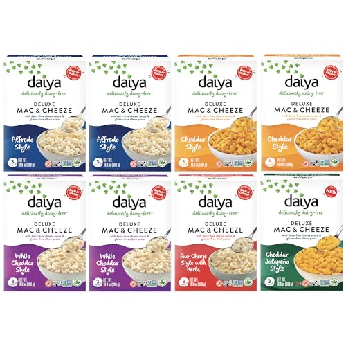 Daiya Variety Pack of Vegan Mac and Cheese, Mixed Flavors for th...
