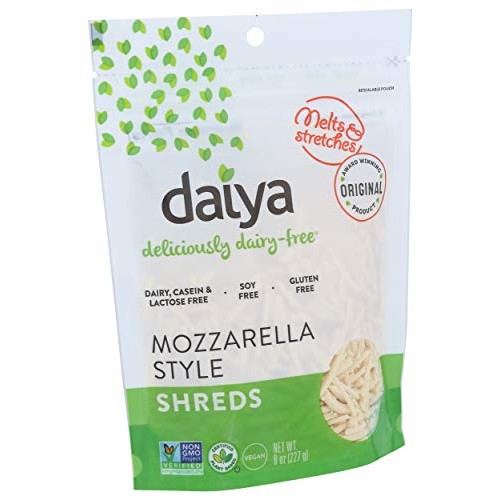 Daiya, Vegan Cheese Mozzarella Shred, 8 Ounce
