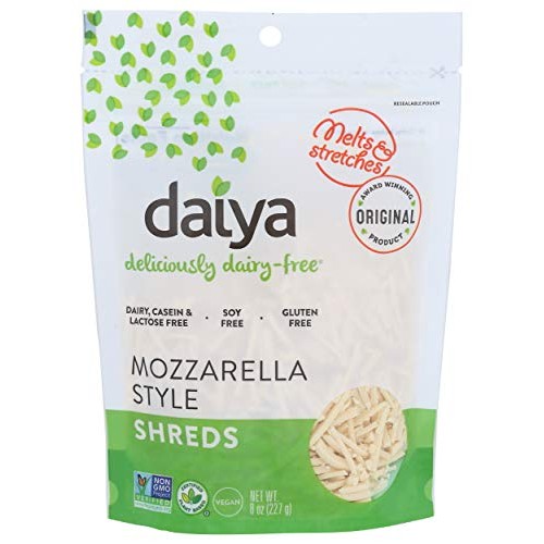 Daiya, Vegan Cheese Mozzarella Shred, 8 Ounce