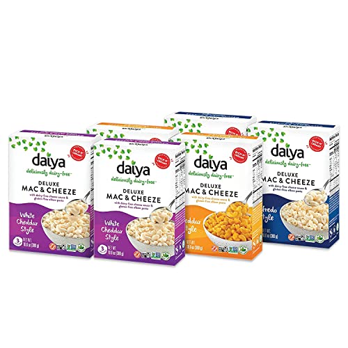 Daiya Vegan Mac and Cheese | Cheddar, Alfredo, White Cheddar | G...