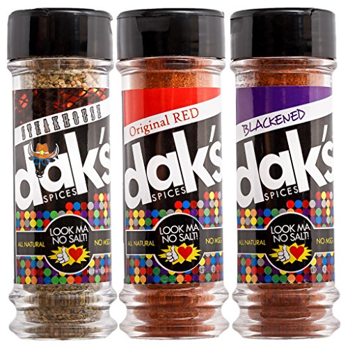 Daks Spices Grill Set 3 Pack – Grill It The No-Sodium Way To Yo