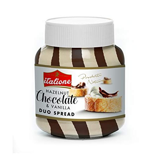 Dal 1979 Italione Hazelnut Chocolate Spread Duo, 12.3 Ounce Jar