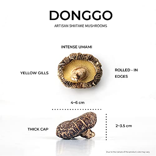 Dalamhari Dried Shiitake Mushrooms Donggo – Grade A+ | Healthy L
