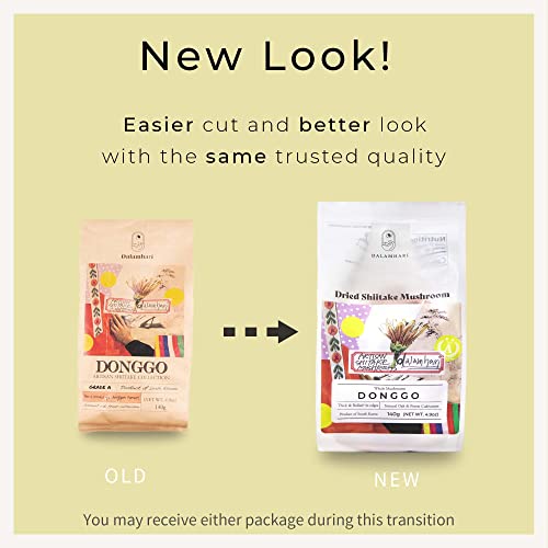 Dalamhari Dried Shiitake Mushrooms Donggo – Grade A+ | Healthy L