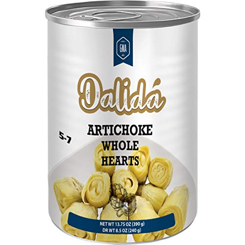 Dalida - Whole Artichoke Hearts In Water Pack Of 4, 14 Oz X 4