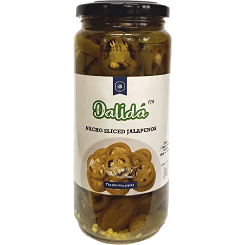 Dalida - Nacho Sliced Jalapenos, 16.6 Oz Pack of 1