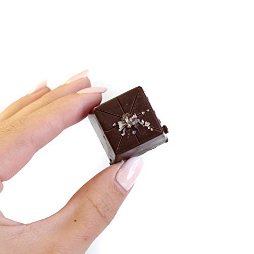 Dallmann Confections Dark Sea Salt Caramel Truffles 9 Piece- F
