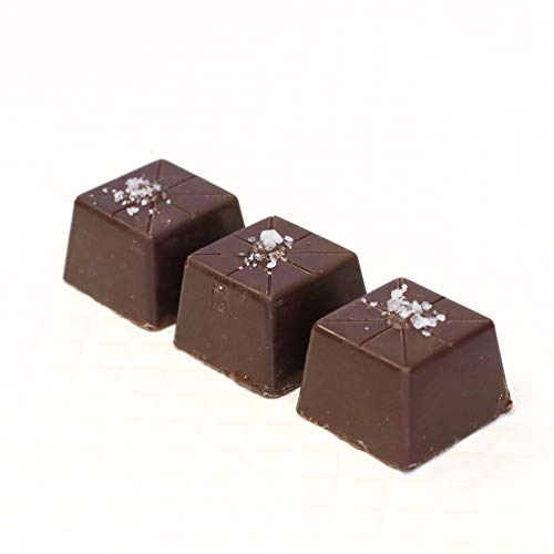 Dallmann Confections Dark Sea Salt Caramel Truffles 9 Piece- F