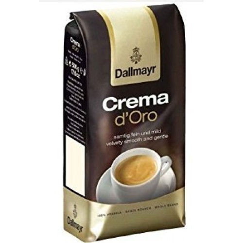 Dallmayr Crema Doro Whole Beans Coffee 2 Packs X 17.6Oz/500G