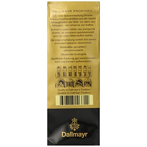 Dallmayr Prodomo Ground Coffee, 17.6 Ouce Pack Of 2