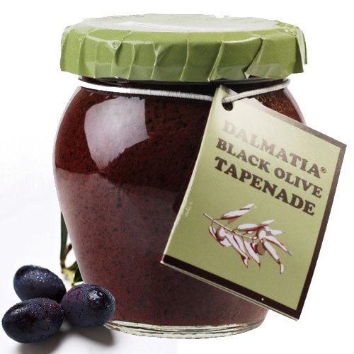 Black Olive Spread - Tapenade - 1 Jar - 6.7 Oz