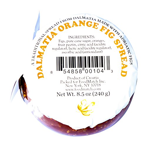 Dalmatia, Dalmatia Orange Fig Spread, 8.5 Ounce
