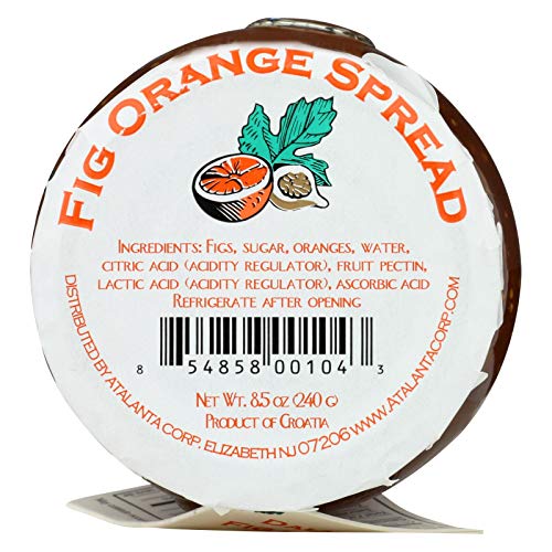 Dalmatia Import Fig Spread Orange - 8.5 Oz. Pack of 1212