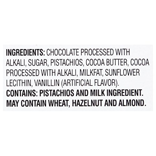 Nestle Damak Dark Chocolate With Pistachios, 2.82 Ounce 6 Bars