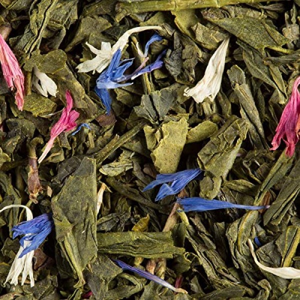 Dammann Freres - Loriental Green Tea - 24 Wrapped Crystal Envel