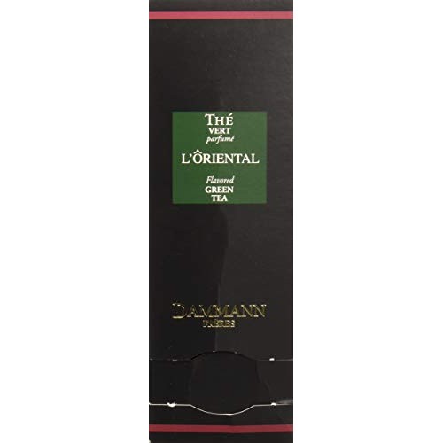 Dammann Freres - Loriental Green Tea - 24 Wrapped Crystal Envel