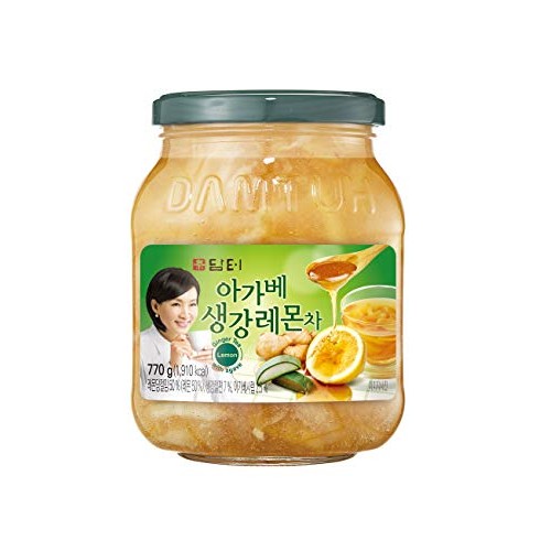 Damtuh Korean Agave Ginger Lemon Tea, Lemon Ginger Tea With Agav