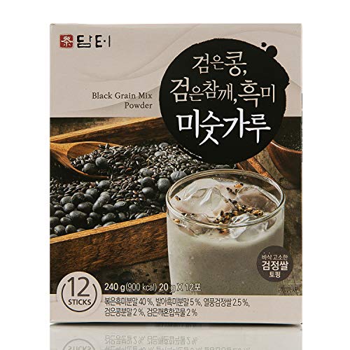 Damtuh Korean Black Mixed Grain Powder Meal Replacement Shake Br...
