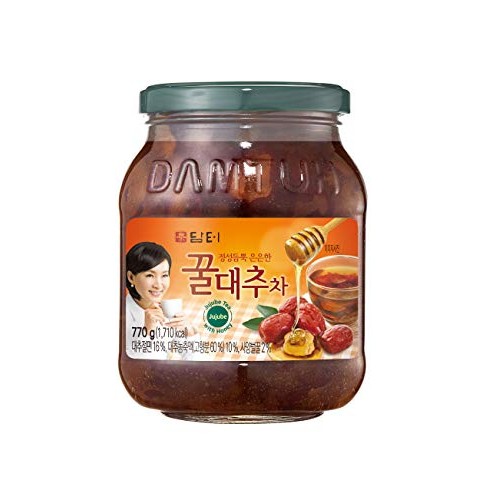 Damtuh Korean Honey Jujube Tea, Jujube With Honey, 27.16 Oz 770G
