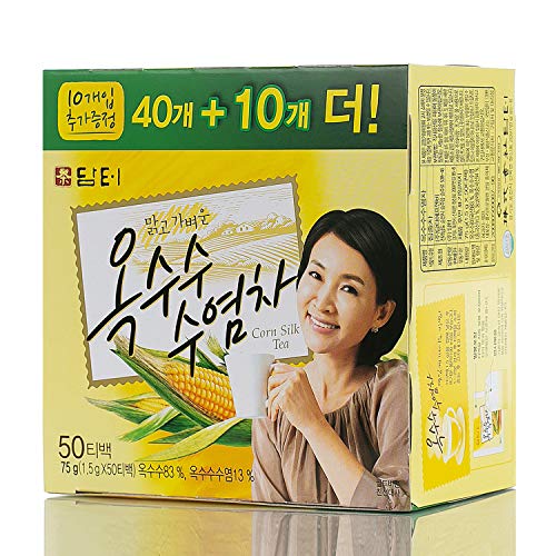 Damtuh Korean Traditional Tea Corn Silk Tea - Caffeine-Free, 100