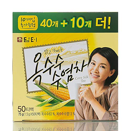 Damtuh Korean Traditional Tea Corn Silk Tea - Caffeine-Free, 100