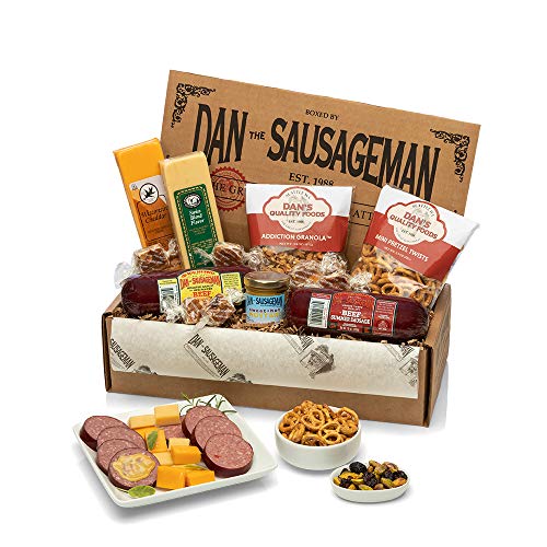 Dan The Sausagemans Mt. Rainier Gourmet Gift Basket -Featuring
