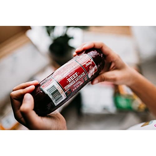 Dan The Sausagemans Original Smoked Summer Sausage 10 Oz. 100%