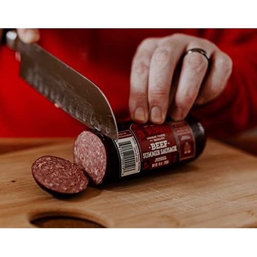 Dan The Sausagemans Original Smoked Summer Sausage 10 Oz. 100%