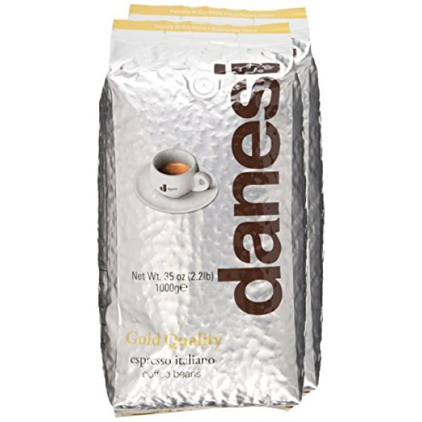 Danesi Gold Quality Beans 2.2 lbs bag Espresso Coffee Beans from...