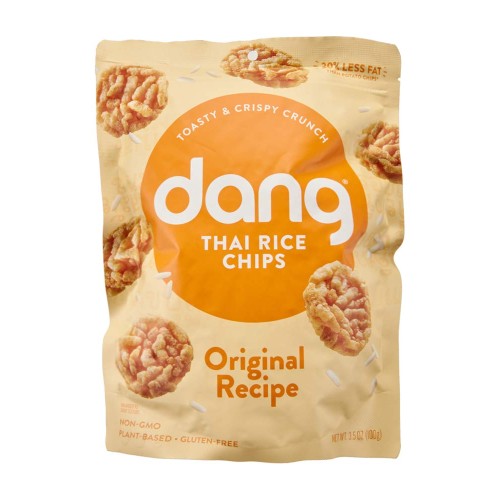 Dang Sticky Rice Chips, Original Flavor, 3.5 oz (1 Count), Gluten Free Rice Crisps