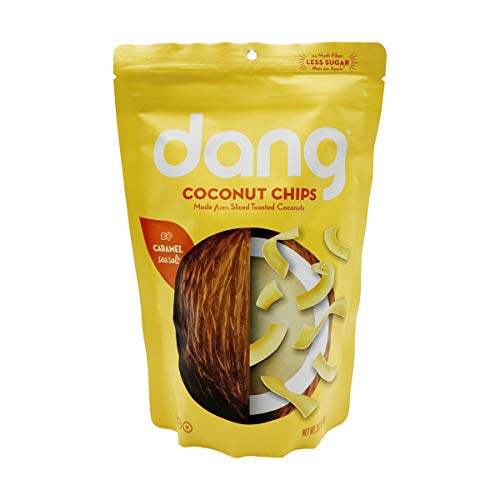 Dang Toasted Coconut Chips, Caramel Sea Salt, 3.17 Ounce