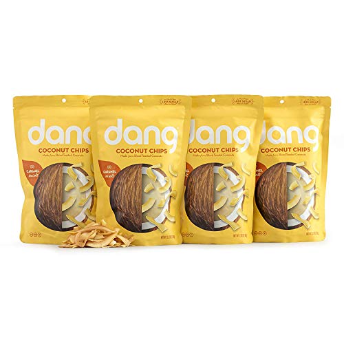 Dang Toasted Coconut Chips | Caramel Sea Salt | 4 Pack | Vegan,