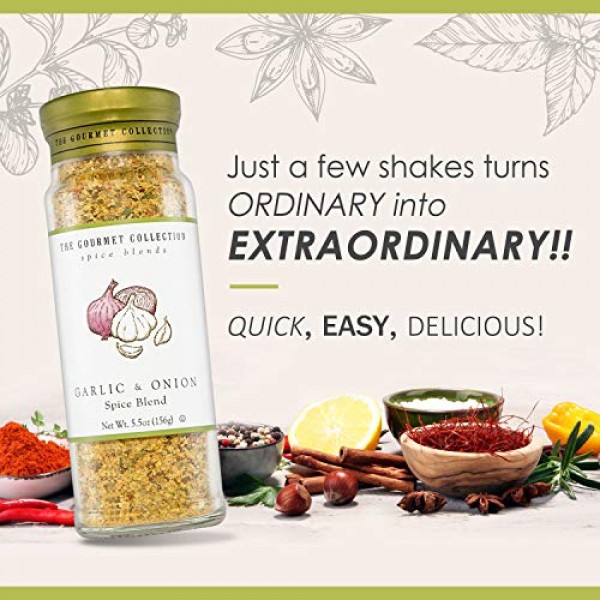 The Gourmet Collection Spice Blends Roasted Garlic, Rosemary & S...