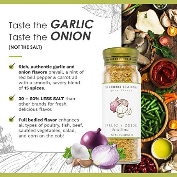 The Gourmet Collection Spice Blends Roasted Garlic, Rosemary & S...