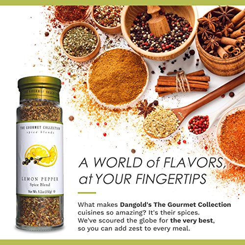 The Gourmet Collection Seasoning Blends Lemon Pepper Spice Blend...