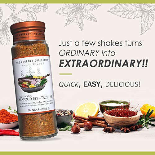 The Gourmet Collection Spice Blends, Fishermans Seafood Spectacular