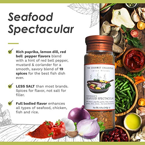 The Gourmet Collection Spice Blends, Fishermans Seafood Spectacular
