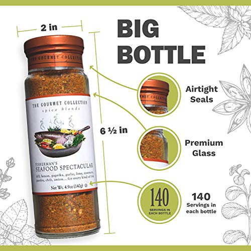 The Gourmet Collection Spice Blends, Fishermans Seafood Spectacular
