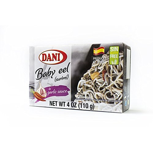 Dani Baby Eel Surimi In Garlic Sauce Gulas/Surimi Canned