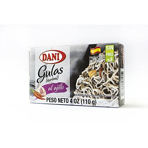 Dani Baby Eel Surimi Pack Of 25 Units , In Garlic Sauce Gu
