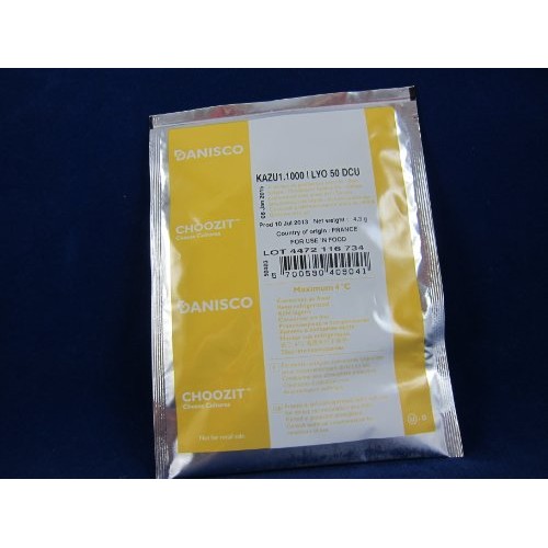 Danisco Kazu1.1000, 50 Dcu For Excellent Gouda, Cheddar, Parmes