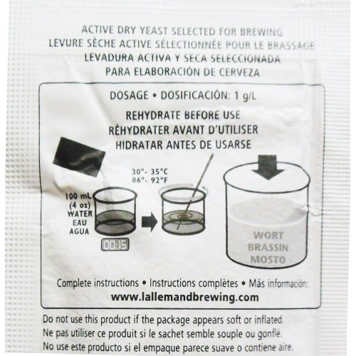 Danstar Lallemand Nottingham Ale Yeast - 5 Packets