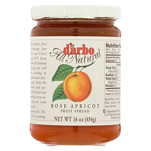 Darbo Rose Apricot Fruit Spread, Pack Of 6