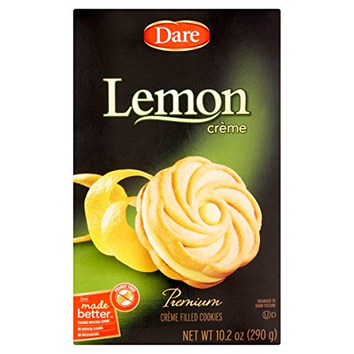 Dare Cookie Lemon Creme, 3-Pack, 10.2Oz