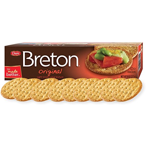 Dare Breton Crackers, Original – Party Snacks With No Artificial