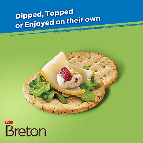 Dare Breton Gluten Free Crackers, Original With Flax, 4.76 Ounce