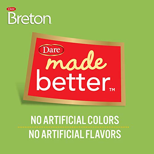 Dare Breton Gluten Free Crackers, Original With Flax, 4.76 Ounce