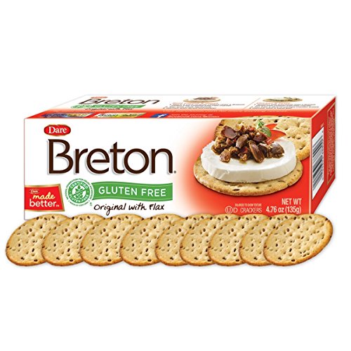 Dare Breton Gluten Free Entertaining Crackers, Original With Fla